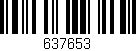 Código de barras (EAN, GTIN, SKU, ISBN): '637653'