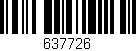 Código de barras (EAN, GTIN, SKU, ISBN): '637726'