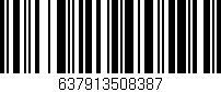 Código de barras (EAN, GTIN, SKU, ISBN): '637913508387'