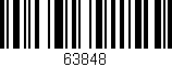 Código de barras (EAN, GTIN, SKU, ISBN): '63848'