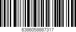 Código de barras (EAN, GTIN, SKU, ISBN): '6386058887317'
