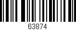 Código de barras (EAN, GTIN, SKU, ISBN): '63874'