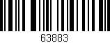 Código de barras (EAN, GTIN, SKU, ISBN): '63883'