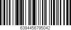 Código de barras (EAN, GTIN, SKU, ISBN): '6394456795042'