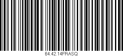 Código de barras (EAN, GTIN, SKU, ISBN): '64.42.14FRASQ'