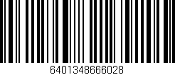 Código de barras (EAN, GTIN, SKU, ISBN): '6401348666028'