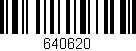 Código de barras (EAN, GTIN, SKU, ISBN): '640620'