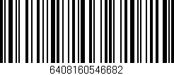 Código de barras (EAN, GTIN, SKU, ISBN): '6408160546682'