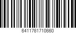 Código de barras (EAN, GTIN, SKU, ISBN): '6411781710660'