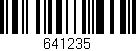 Código de barras (EAN, GTIN, SKU, ISBN): '641235'