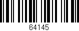 Código de barras (EAN, GTIN, SKU, ISBN): '64145'