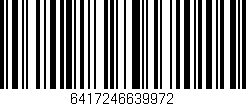 Código de barras (EAN, GTIN, SKU, ISBN): '6417246639972'