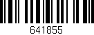 Código de barras (EAN, GTIN, SKU, ISBN): '641855'