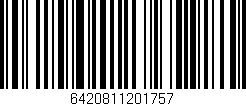 Código de barras (EAN, GTIN, SKU, ISBN): '6420811201757'