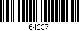 Código de barras (EAN, GTIN, SKU, ISBN): '64237'