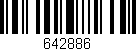 Código de barras (EAN, GTIN, SKU, ISBN): '642886'