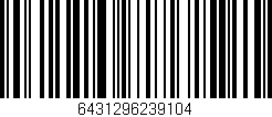 Código de barras (EAN, GTIN, SKU, ISBN): '6431296239104'