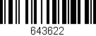 Código de barras (EAN, GTIN, SKU, ISBN): '643622'
