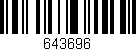 Código de barras (EAN, GTIN, SKU, ISBN): '643696'