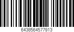 Código de barras (EAN, GTIN, SKU, ISBN): '6438564577913'