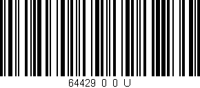 Código de barras (EAN, GTIN, SKU, ISBN): '64429_0_0_U'