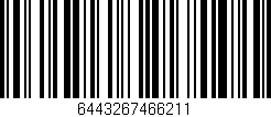 Código de barras (EAN, GTIN, SKU, ISBN): '6443267466211'