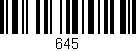 Código de barras (EAN, GTIN, SKU, ISBN): '645'