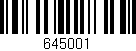 Código de barras (EAN, GTIN, SKU, ISBN): '645001'