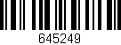 Código de barras (EAN, GTIN, SKU, ISBN): '645249'