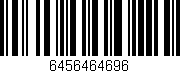 Código de barras (EAN, GTIN, SKU, ISBN): '6456464696'