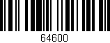 Código de barras (EAN, GTIN, SKU, ISBN): '64600'
