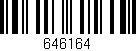 Código de barras (EAN, GTIN, SKU, ISBN): '646164'