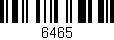 Código de barras (EAN, GTIN, SKU, ISBN): '6465'