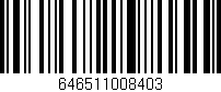 Código de barras (EAN, GTIN, SKU, ISBN): '646511008403'