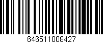 Código de barras (EAN, GTIN, SKU, ISBN): '646511008427'