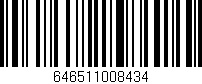Código de barras (EAN, GTIN, SKU, ISBN): '646511008434'