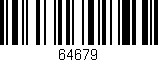 Código de barras (EAN, GTIN, SKU, ISBN): '64679'