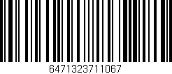 Código de barras (EAN, GTIN, SKU, ISBN): '6471323711067'