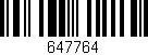 Código de barras (EAN, GTIN, SKU, ISBN): '647764'