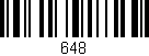 Código de barras (EAN, GTIN, SKU, ISBN): '648'