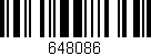 Código de barras (EAN, GTIN, SKU, ISBN): '648086'