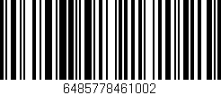 Código de barras (EAN, GTIN, SKU, ISBN): '6485778461002'