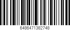 Código de barras (EAN, GTIN, SKU, ISBN): '6486471382748'