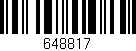 Código de barras (EAN, GTIN, SKU, ISBN): '648817'