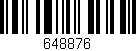Código de barras (EAN, GTIN, SKU, ISBN): '648876'