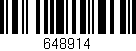 Código de barras (EAN, GTIN, SKU, ISBN): '648914'