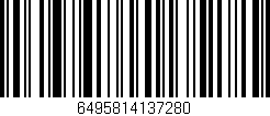 Código de barras (EAN, GTIN, SKU, ISBN): '6495814137280'
