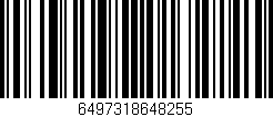 Código de barras (EAN, GTIN, SKU, ISBN): '6497318648255'