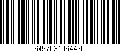 Código de barras (EAN, GTIN, SKU, ISBN): '6497631964476'