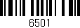 Código de barras (EAN, GTIN, SKU, ISBN): '6501'
